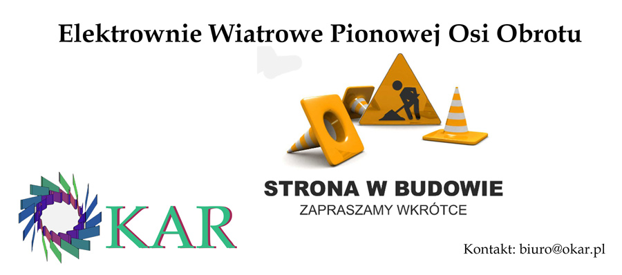 Elektrownie Wiatrowe Pionowej Osi Obrotu - OKAR